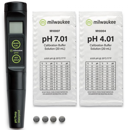 Medidor de PH 55 y temperatura Milwaukee