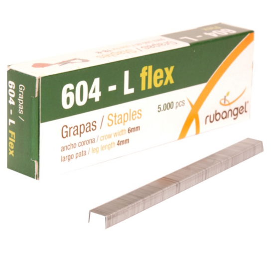 Grapas para atadora 604L Caja pequeña de 5000un