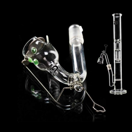 Boquilla con cuchara para pipa bong BHO