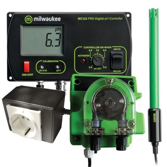 Controlador de pH + Bomba dosificadora MC720