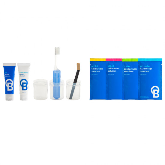 Kit limpieza y calibración pH Bluelab