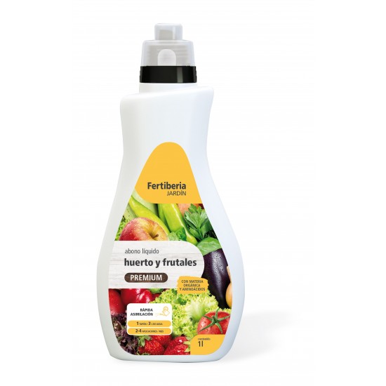 Fertilizante abono Huerta y Frutales 1L LÍQUIDO (Fertiberia)