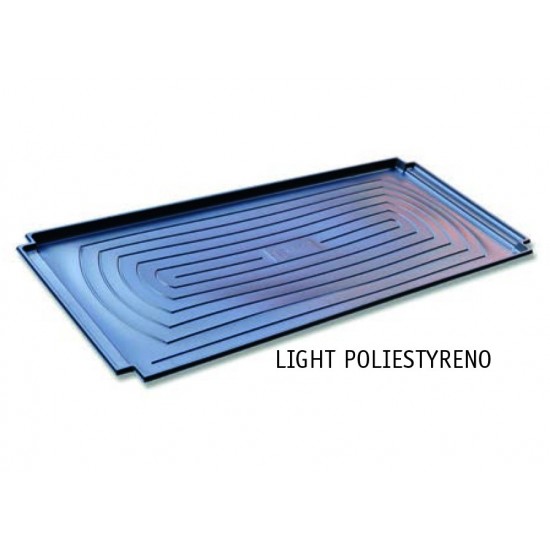 Bandeja PVC flexible NEGRA 127x56x2,5cm (especial carrys daneses)