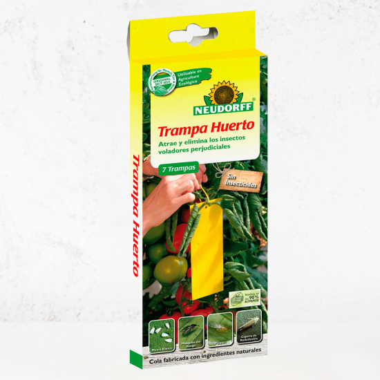 Trampa atrapainsectos Huerto NEUDORFF- Caja 7 trampas
