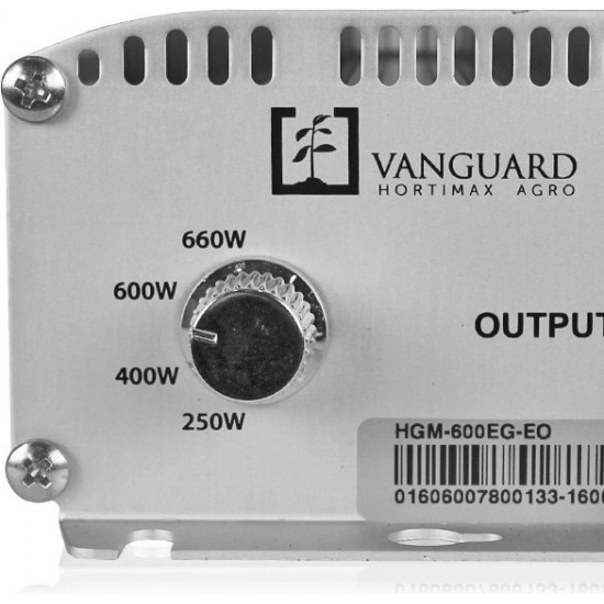 Balastro electronico Vanguard 600W