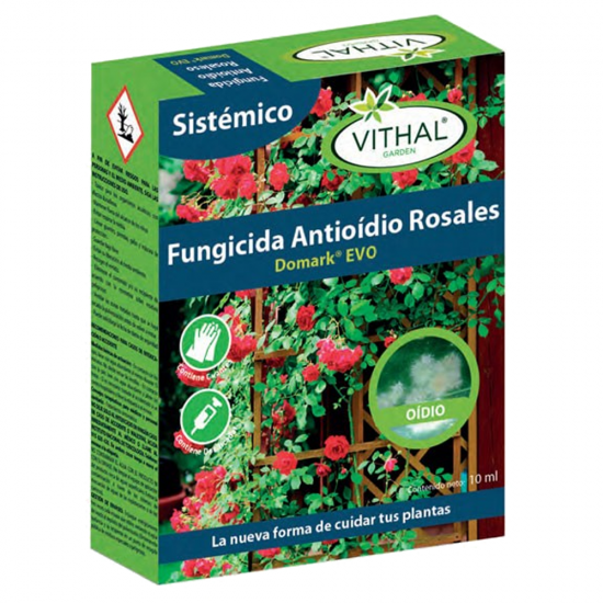 Fungicida Antioidio Sistémico-Rosales Domark EVO Vithal Garden